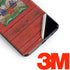 Haiti Flag Dark Wood Galaxy S10 Skin